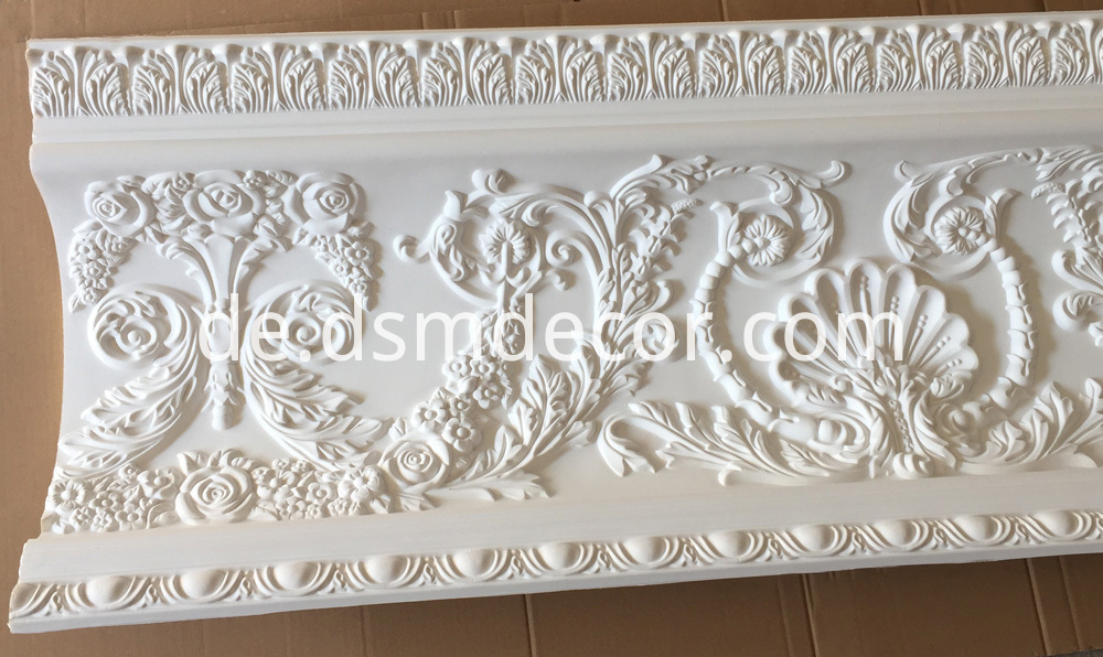 Polyurethan-Kronenleisten Polyurethane Crown Mouldings